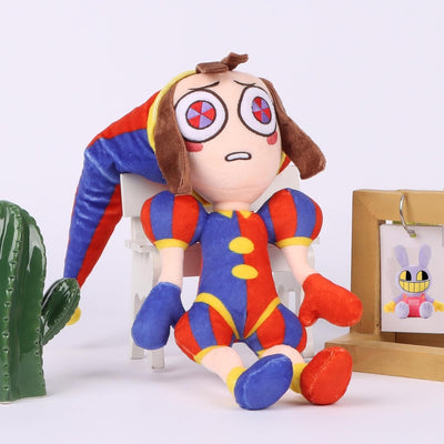 2026 New The Amazing Digital Circus Plush, Pomni Plushies Toy And Jax Plushies Toy, Cute Stuffed Figure Doll For Birthday Halloween