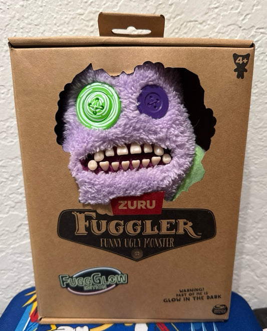 Fugg-ler Budgie Fugg-ler - Grin Purple Limited Edition 9" Plush Toys Funny Ugly Monster Dolls