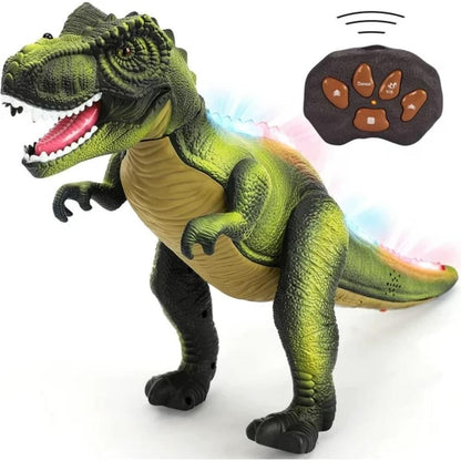 JOYIN Robot Dinosaur Toy for Kids Boys 3+ Big T.rex with Light and Realistic Roaring Sound, Remote Control Walking & Dancing Dinosaur, Electronic Steam Toy, Birthday Gift for Kids Boys Girls