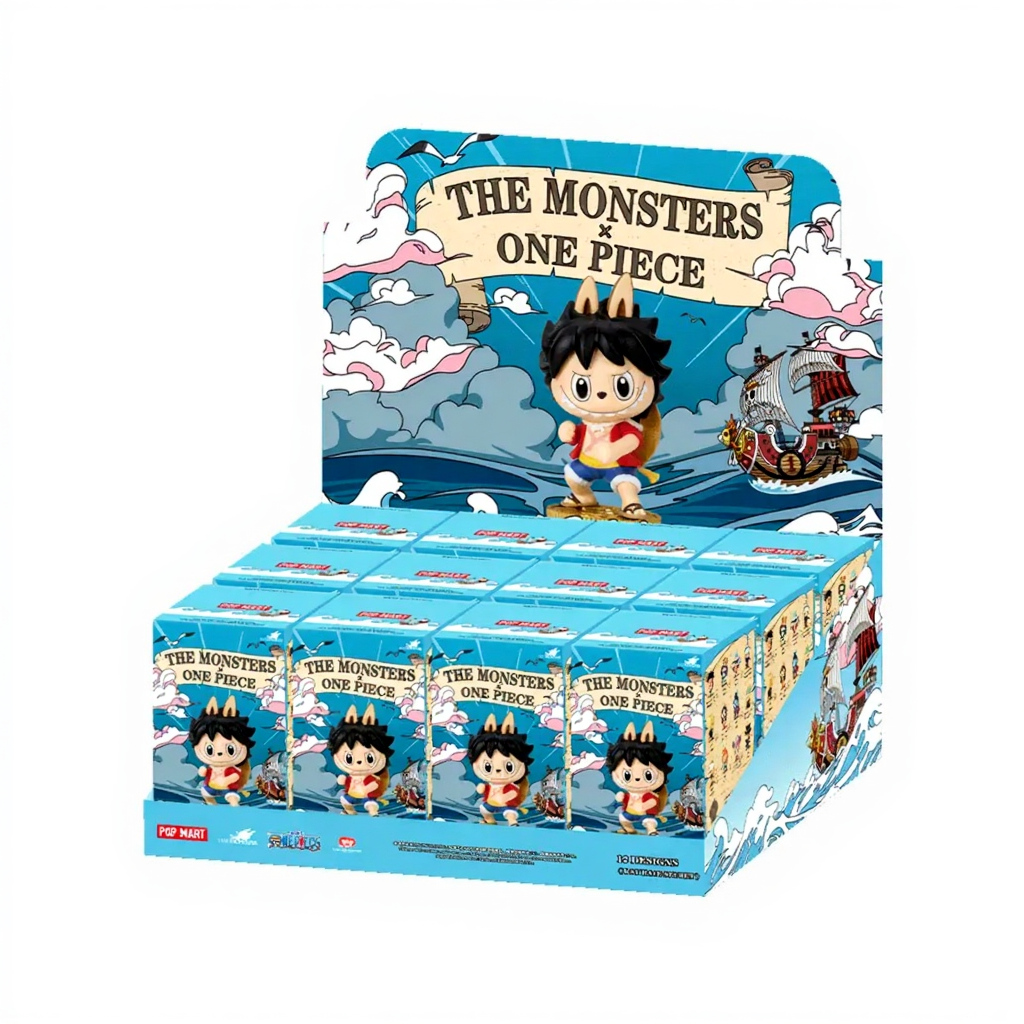 Labubu POP MART - THE MONSTERS × One Piece Figure Blind Box