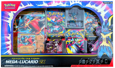 The Pokemon TCG - Spanish - Mega Lucario Premium Figure Collection