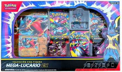 The Pokemon TCG - Spanish - Mega Lucario Premium Figure Collection