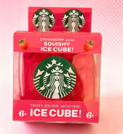 Strawberry Acai Squishy Ice Cube